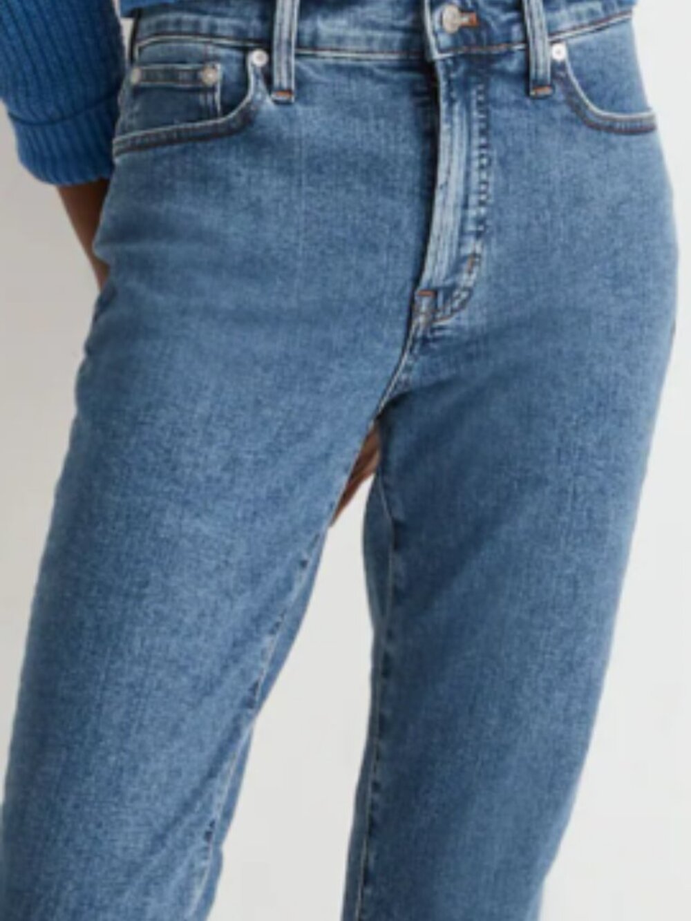 Madewell Mid-Rise Perfect Vintage Jean Magic Pockets Size 23 NWT